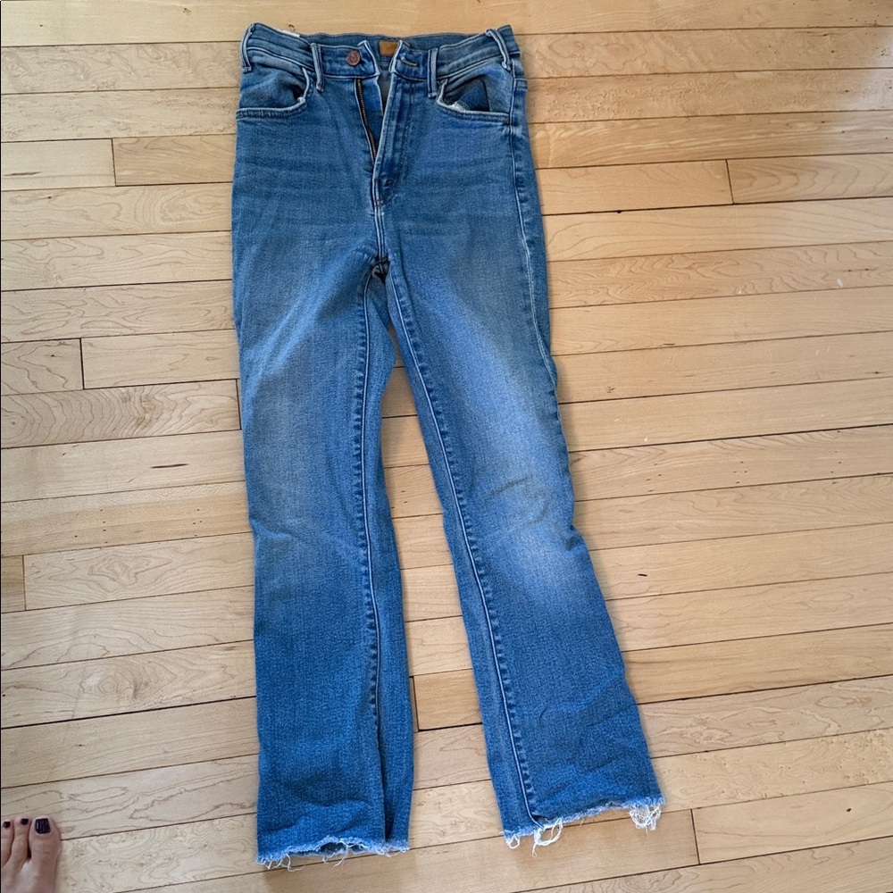 MOTHER The hustler ankle fray
Color- layover